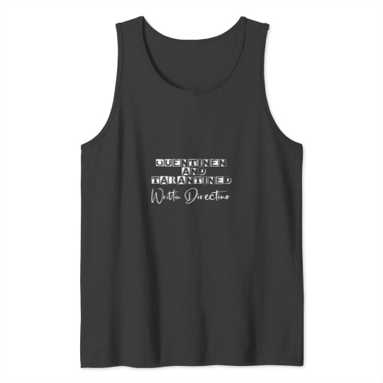 Discover Quentinen and Tarantine by Writtin Directino Tank Tops
