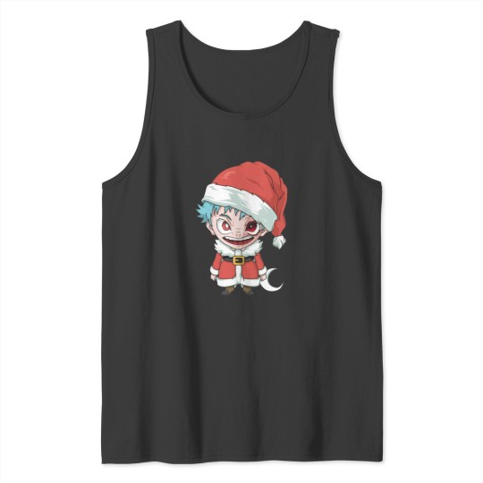 Discover Young Santa Claus Sticker Tank Tops