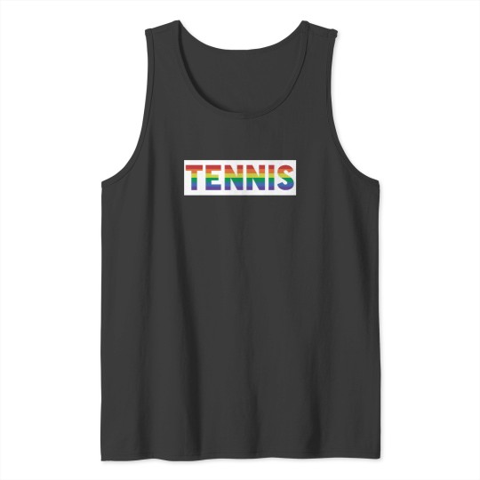 Discover Tennis Gay Pride LGBTQIA+ Tank Tops