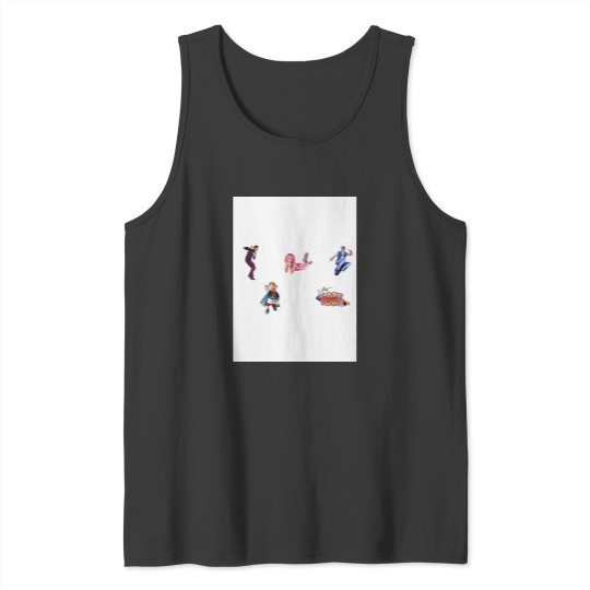 Discover Lazy town set Baseball ¾ Sleeve Tank Tops