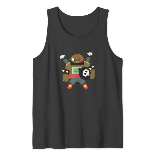 Discover Bad Metal Monster Tank Tops