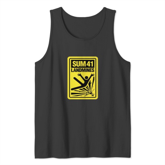 Discover Land mines are explosive devices embedded in the ground Tank Tops