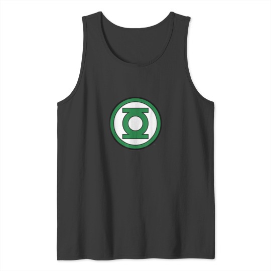 Discover DC Comics Green Lantern Classic Logo Tank Tops