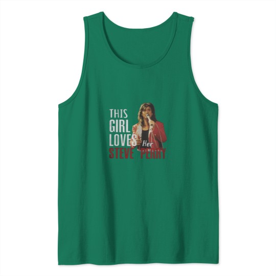 Discover This Girl Loves Her Steve Perry Adult Contemporary Crew Tank Tops