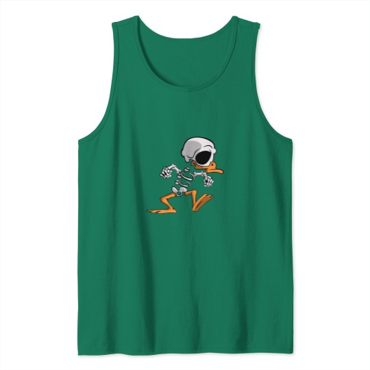 Discover Skeletons Duck Tank Tops