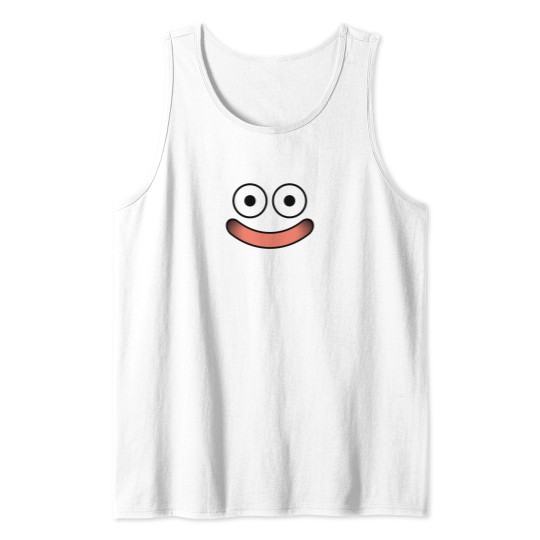 Discover Dragon Quest Slime Face Tank Tops
