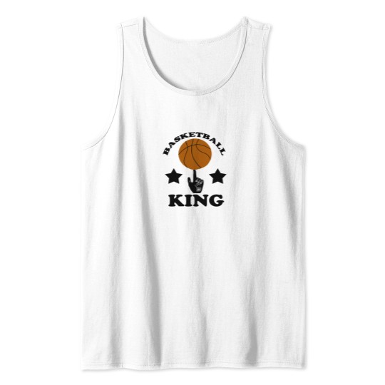 Discover Basketball King Tank Tops
