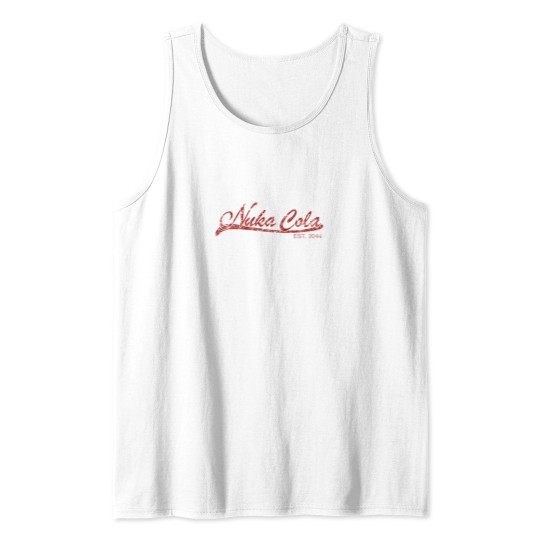 Discover Logo Nuka-Cola [rouge vieilli] essentiel Tank Tops
