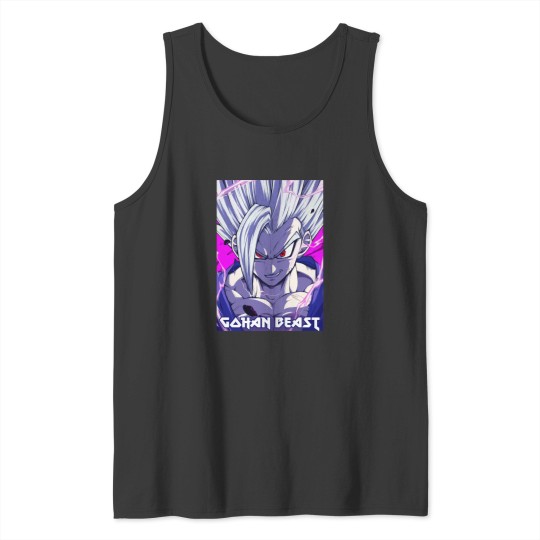 Discover Gohan Beast Fan Art Dragon Ball Super Hero Art Tank Tops