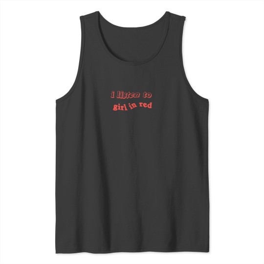 Discover i listen to girl in red Pin Tank Tops
