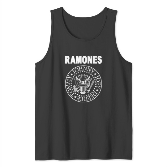 Discover The Ramones Seal Logo Rock Punk Tank Tops