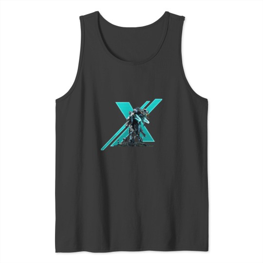 Discover Xenoblade Chronicles X Logo Tank Tops
