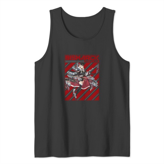 Discover AZUR LANE BISMARCK Tank Tops