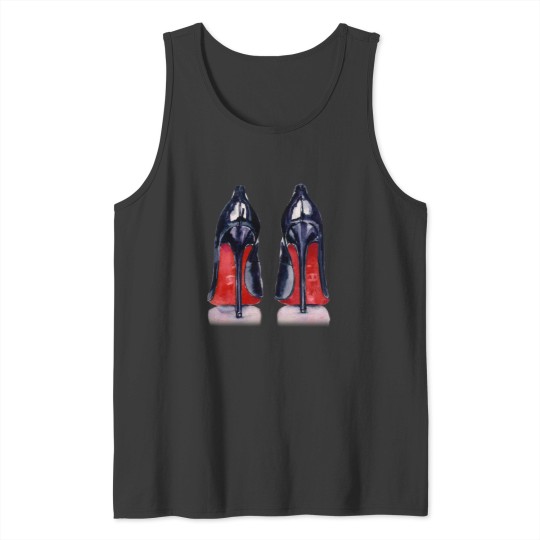 Discover Cristian Red Bottom Ss Tank Tops