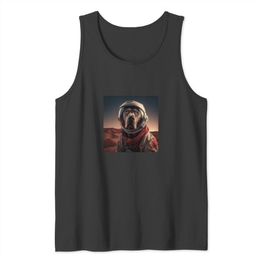 Discover weimaraner on a tour to mars Tank Tops