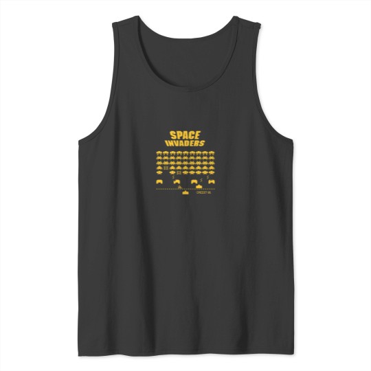 Discover Space Invaders Tank Tops