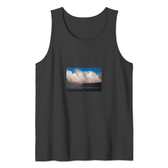 Discover Weather coming in at Saltburn beach Long Tank Tops