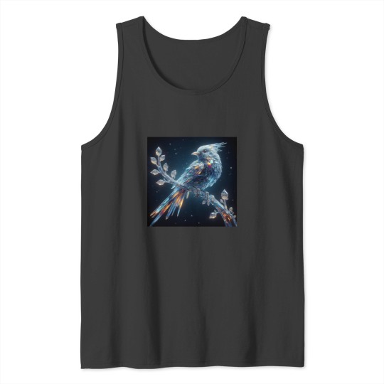 Discover glass bird Tank Tops