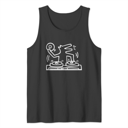Discover Keith lovers haring Tank Tops