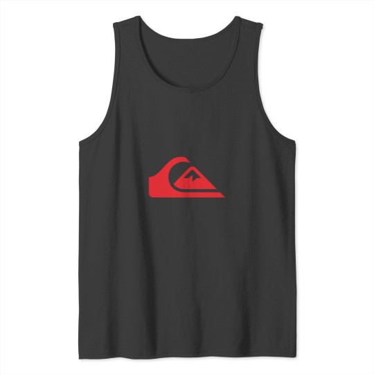Discover Quiksilver Logo Quiksilver Logo Tank Tops