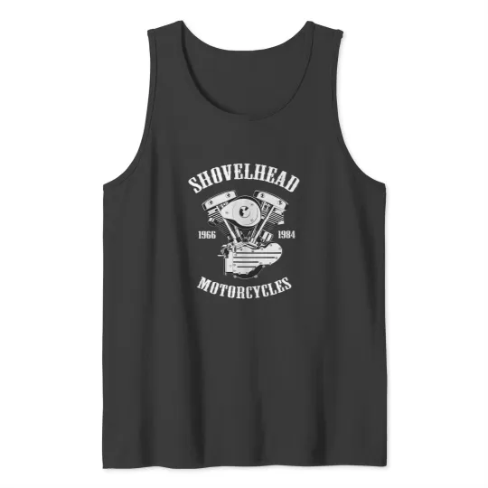 Discover Harley Shovelhead Motorcycles Tank Tops