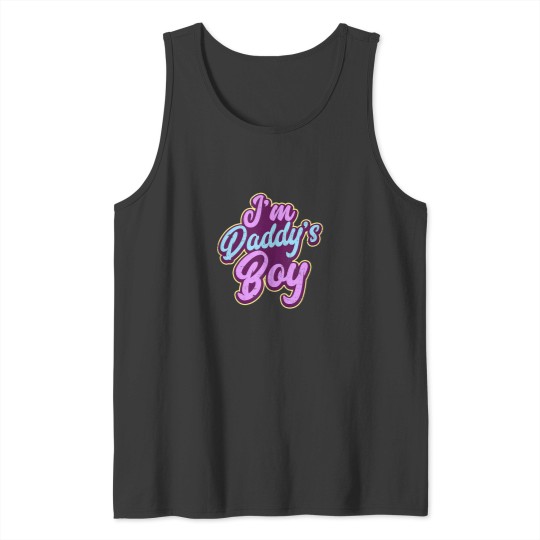 Discover Gay Daddy Design Im Daddys Boy Gift Tank Tops