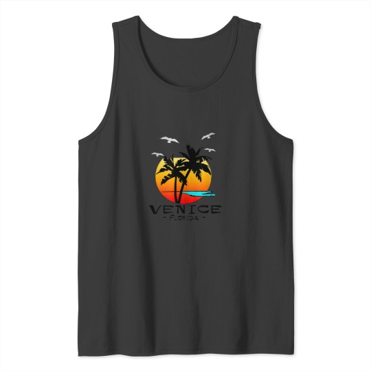 Discover VENICE FLORIDA TROPICAL ISLAND UNIQUE Tank Tops