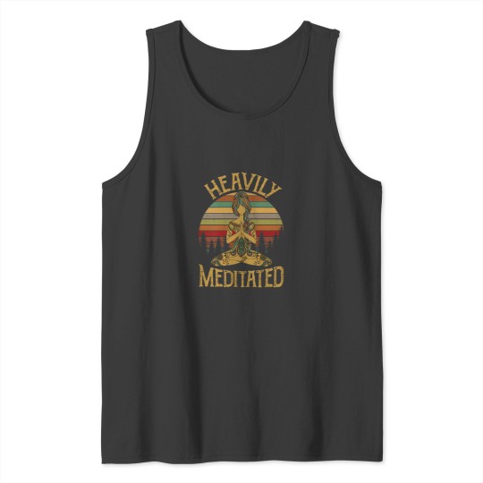 Discover Vintage Heavily Meditated Yoga Meditation Spiritual Warrior Tank Tops