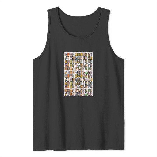 Discover Wacky Packs Tank Tops