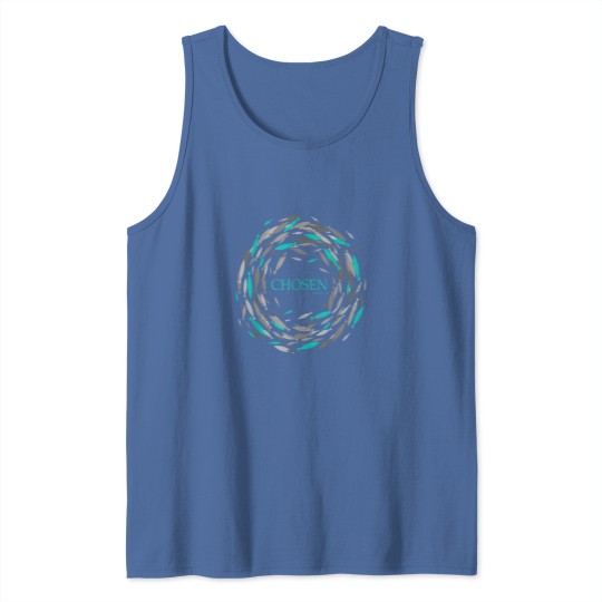 Discover Chosen X Fish Swim Against The Current X Bible S Tank Tops