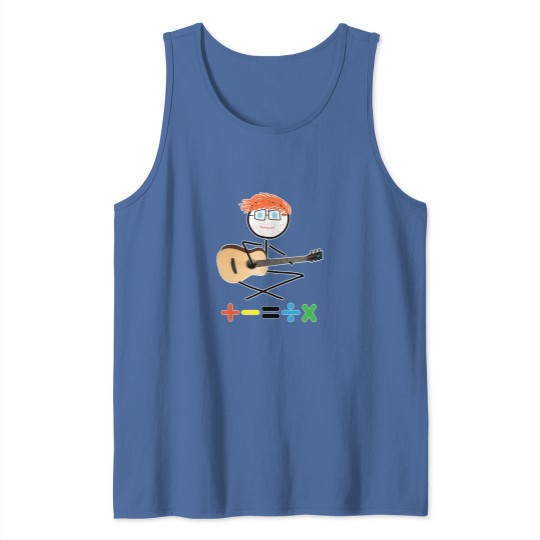 Discover Funny Sheeran Tank Top - Mathematics Tour