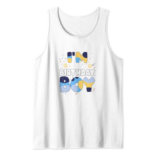 Discover Im The Birthday Boy Dog Family Matching Tank Tops