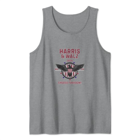 Discover Kamala Harris Names Minnesota Gov. Tim Walz as Her Running Mate Tank Tops