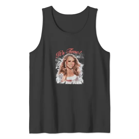 Discover Mariah Carey It's Time Tank Tops, Mariah Carey Merry