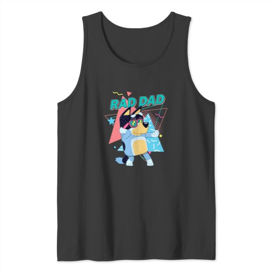 Discover BlueyDad Rad Dad Tank Tops