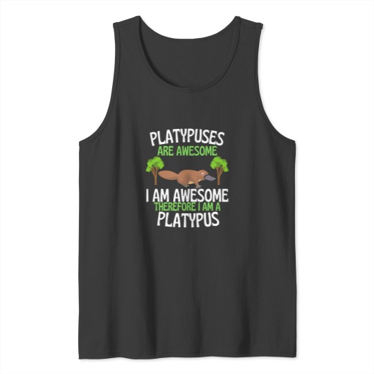 Discover Cute Platypus Tank Tops Platypuses Are Awesome Funny Cute Platypus Lover