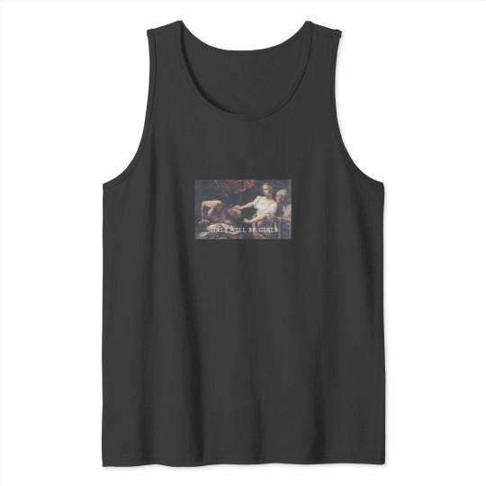 Discover Girls Will Be Girls! Judith beheading Holofernes Tank Tops, Funny Feminist Tank Tops