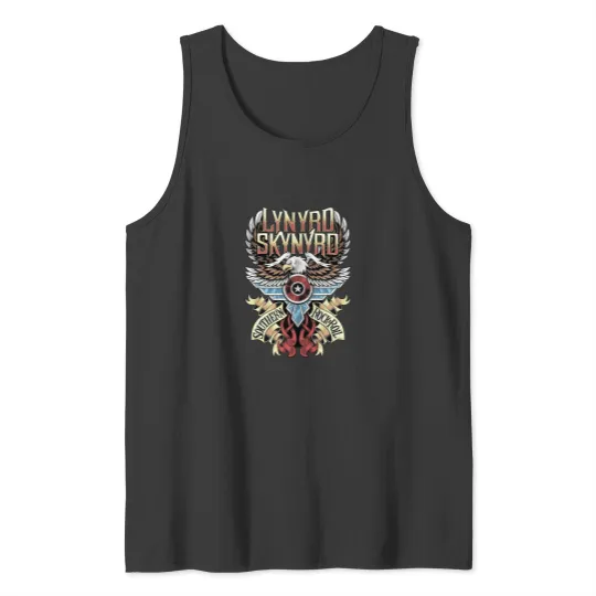Discover Lynyrd Skynyrd Music Tank Tops, Rock Band Music Tank Tops
