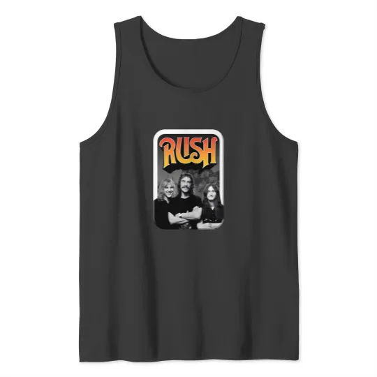 Discover Rush Tank Tops Rock Concert Tank Tops Band Logo Anniversary