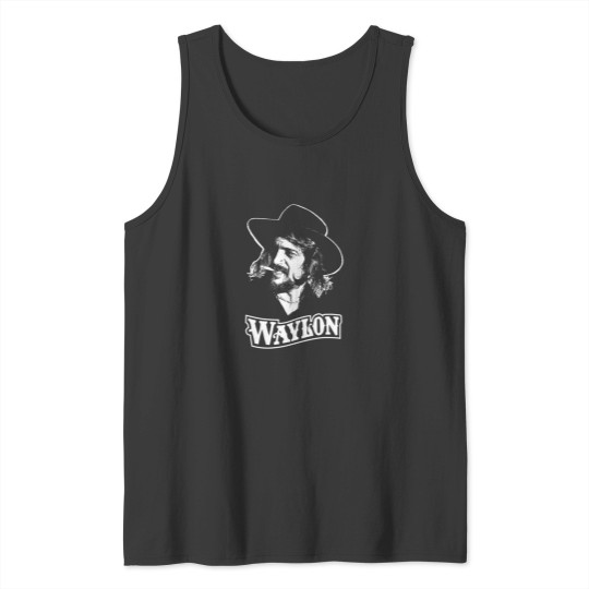 Discover Waylon Jennings Vintage Tank Tops, Waylon TOUR 1984 Vintage Tank Tops