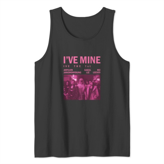 Discover Ive Mine The 1st Tank Top - Vintage Kpop Graphic Sleeveless