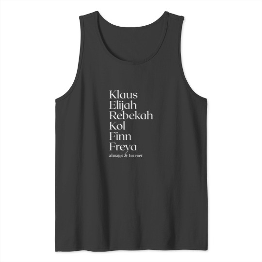 Discover The Originals Family Tank Tops for TVD Enthusiasts
