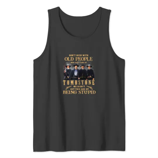 Discover Tombstone Movie Tank Tops, Vintage Tombstone Graphic
