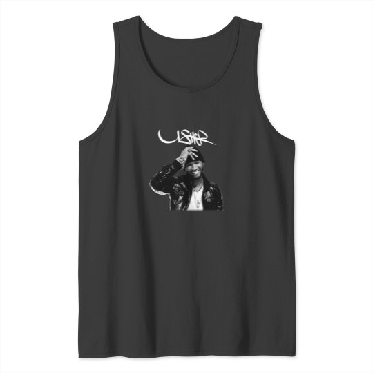 Discover Vintage Usher Tank Top - Graphic Concert Apparel