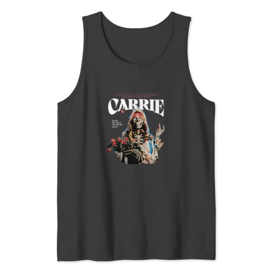 Discover Carrie 1976 Horror Movies Supernatural Halloween Tank Tops, Carrie Tank Tops Fan Gifts