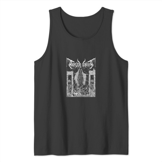 Discover Black Metal Swifts Tank Tops