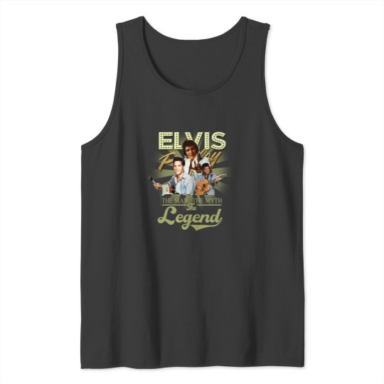 Discover Elvis Tank Tops Tank Tops, Elvis The Man The Myth The Legend