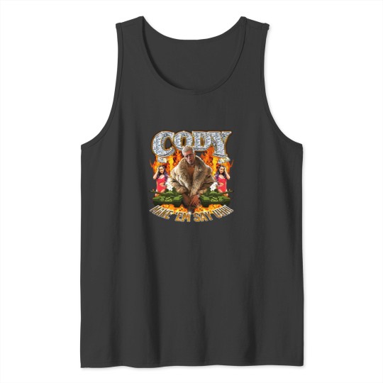 Discover Cody Rhodes Make 'Em Say Uhh Tank Tops Cotton Men's Tank Tops