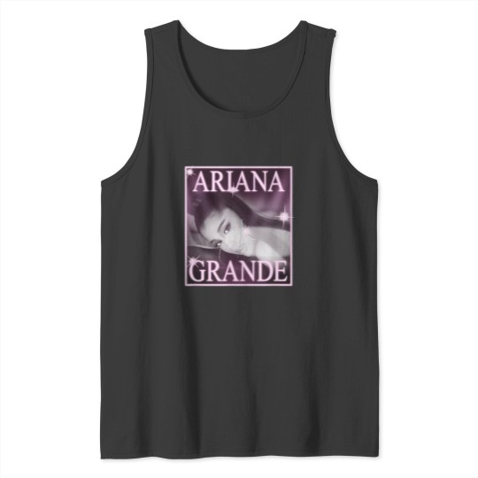 Discover Ariana Thank U, Next Homage Tank Tops, Ariana Unisex Tank Tops