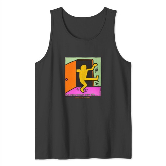 Discover vintage keith haring 1988 Tank Tops national coming out day